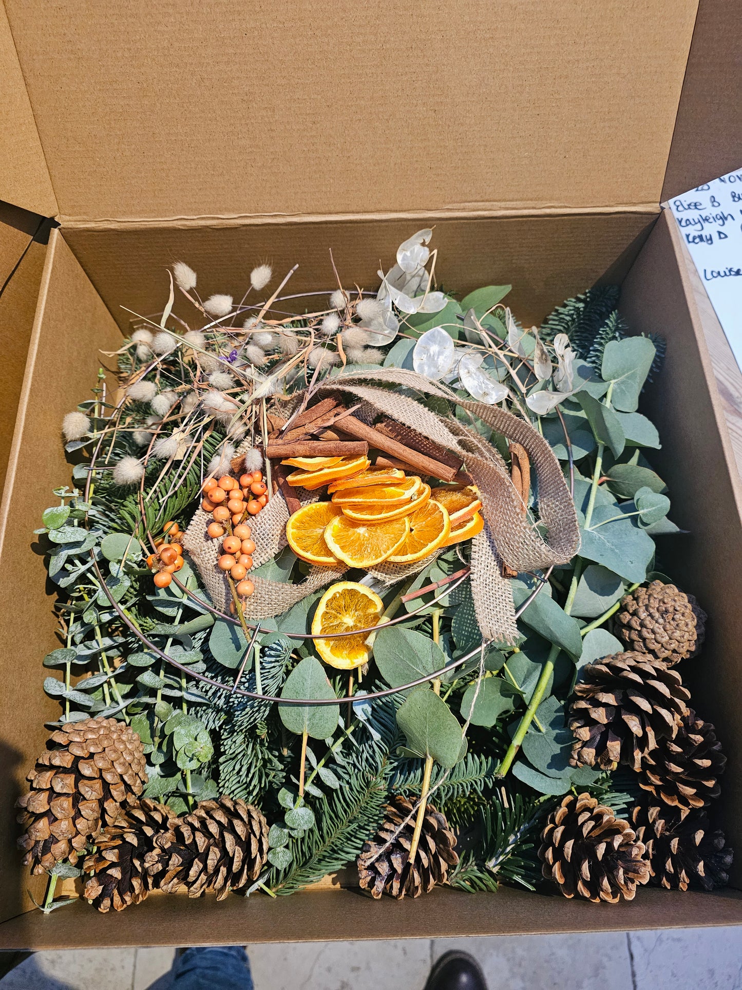 DIY Christmas Wreath Kit